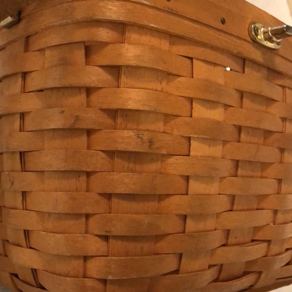 Vintage handmade Longaberger basket crossbody purse with all original inserts - Picture 8 of 16